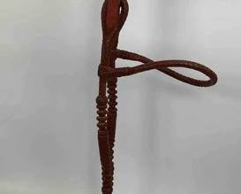 525 Rawhide braided head stall
