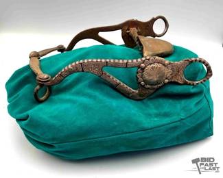 219  Vintage Garcia sterling silver bit 