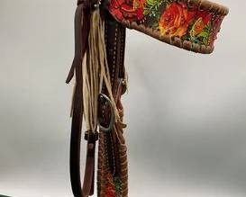 536 Custom designed horse size headstall