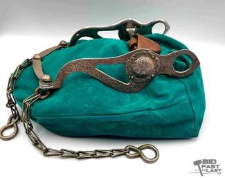 232  Beautiful sterling silver show bit 