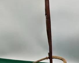 583  Rawhide bosal with leather headstall 