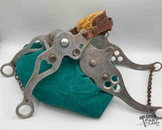 371  2 Vintage mechanical hackamorehackamore bits 