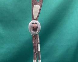 502  Western split ear head stall 