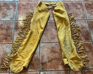 108  Western style leather chaps 