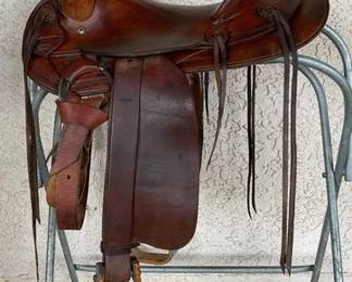 128  Vintage N. Porter Saddle Co Western saddle 