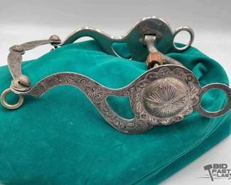 190  Sterling silver El Vaquero show bit 