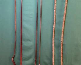 752  Three sets of roping reins, one martingale and one noseband 