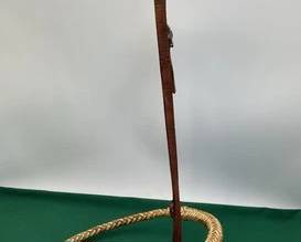 581 Rawhide bosal with leather headstall