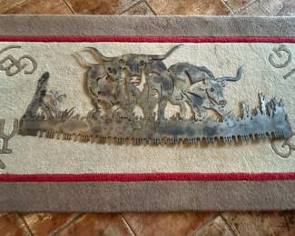 699  Saw blade welcome sign 