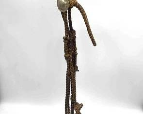 507 Vintage braided rawhide head stall