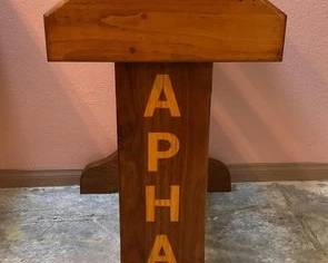 137  Custom made Saddle Rack 