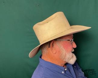818  Best Hat 100X all beaver used ranchers hat 