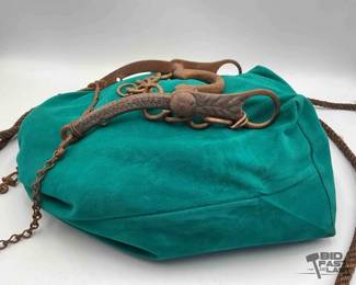 311  Antique western curb bit 