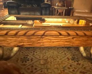 261 Horn Shadow box coffee table