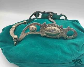 238  Garcia sterling silver pony show bit 