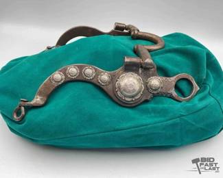 250  Black Iron and Sterling Silver BG marked show bit 