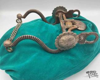 208 Vintage silver show bit