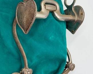 161 Beautiful Rocha Heart Sterling Silver Show Bit