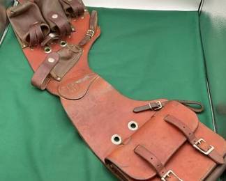 393  Vintage Judd Miller saddle bag medical kit 