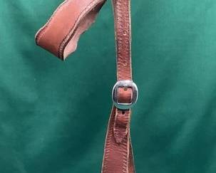 526  Vintage western head stall 