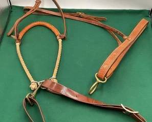 586 Two western style tie downs