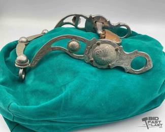 212  Silver western spade bit 