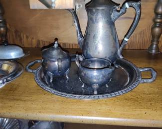 silver tea sets 