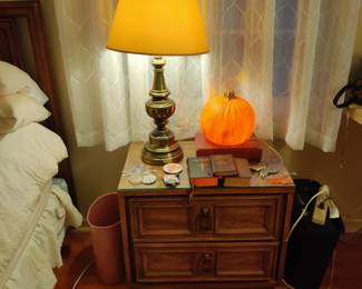 MCM bedside table 