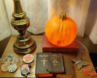 bibles and pins 