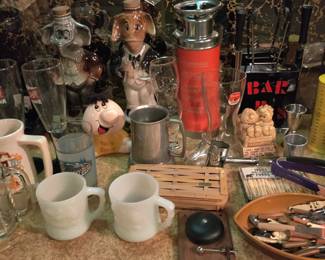 shot glasses