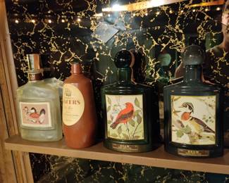 vintage liquor bottles 