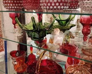 antique glassware 