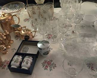 vintage glassware