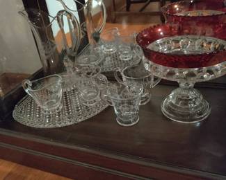 crystal drink set