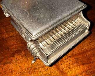 Vintage Metal Music Trinket Box