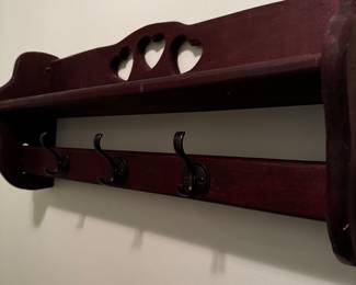 Vintage Wooden Wall Shelf