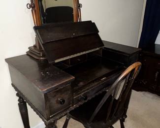 Antique Spinet Desk
