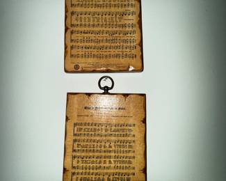 Wood Plaque Art Hymn