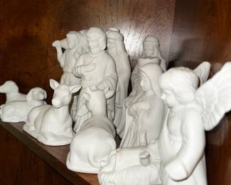 Vintage Nativity Set