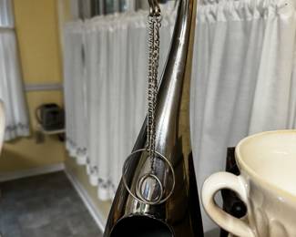 Vintage Modernist Nambe Bud Vase