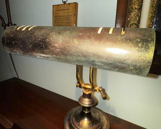 Mid Century Brass Desk Lamp