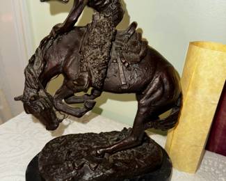 Rattlesnake by Frederic Remington with COA