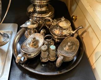 Vintage Hotel Traymore Silverplate