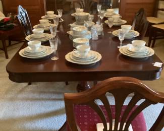 Mahogany 6 ;chairs…350..xlent