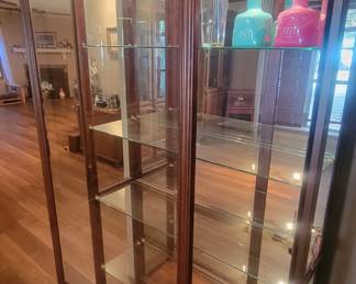 Hooker curio cabinet