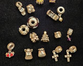 Pandora Sterling Charms