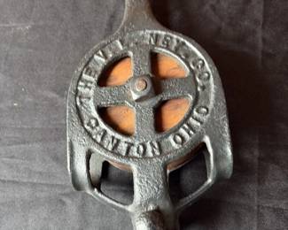 Cast Iron "The Ney" Pulley Block 