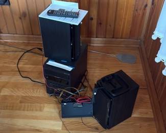Black Cube Speaker System 