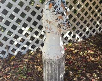 Vintage Concrete Garden Pedestal 