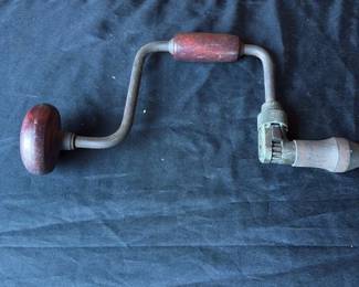 Antique Hand Brace Drill 